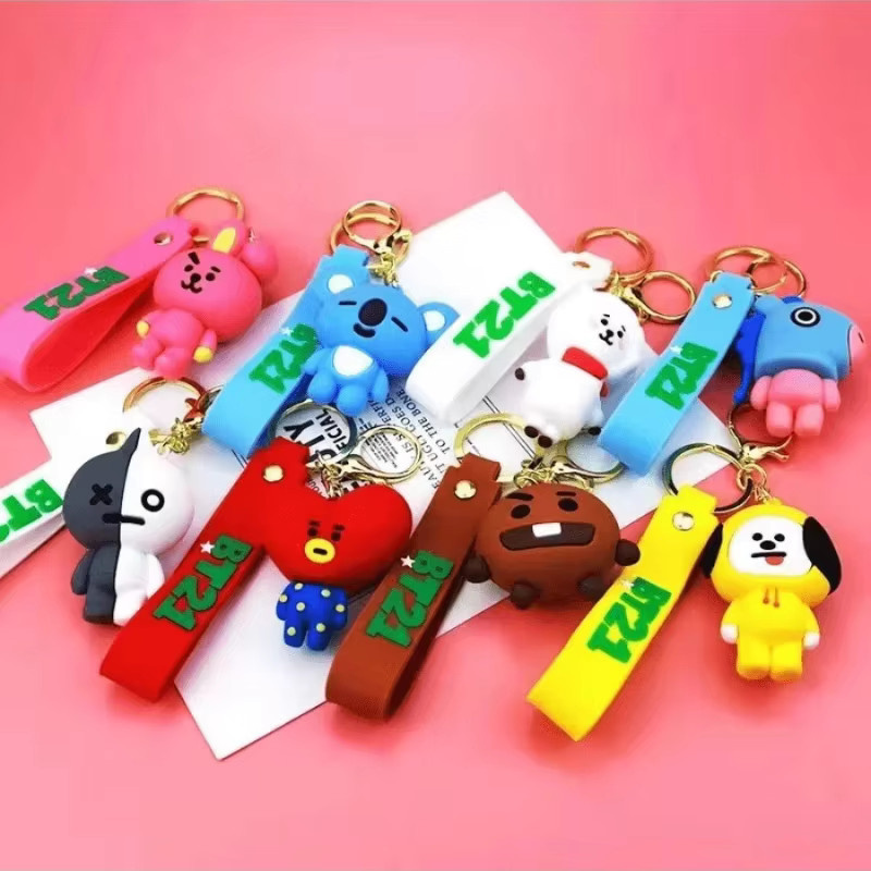LINE FRIENDS Schlüsselanhänger, BT21, Unisex - Bild 2