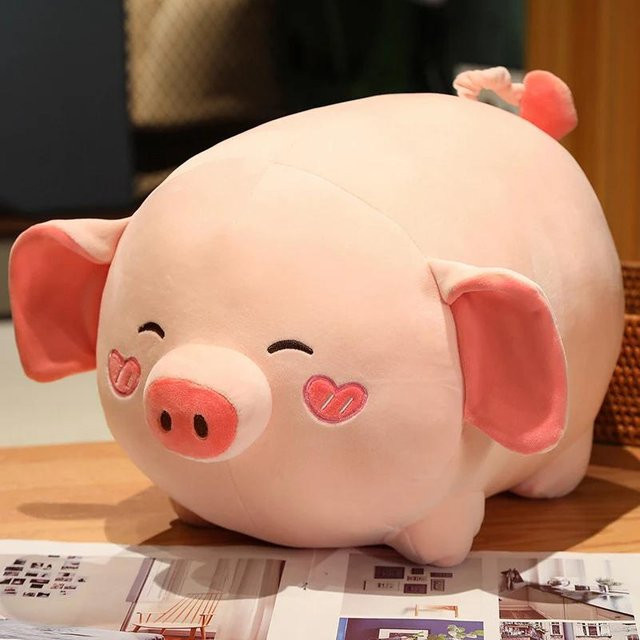 Kidsly Rosa Schwein Plüschtier, Tiere, 40cm - Bild 1