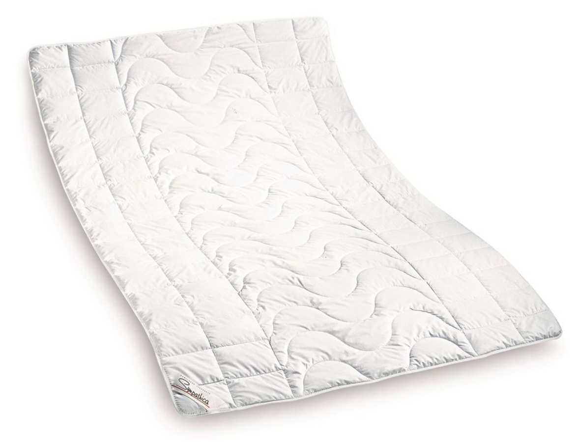 Garanta Sommersteppdecke aus 100% Kamelhaar in Weiß, B/T: 135 x 200 cm - Bild 1