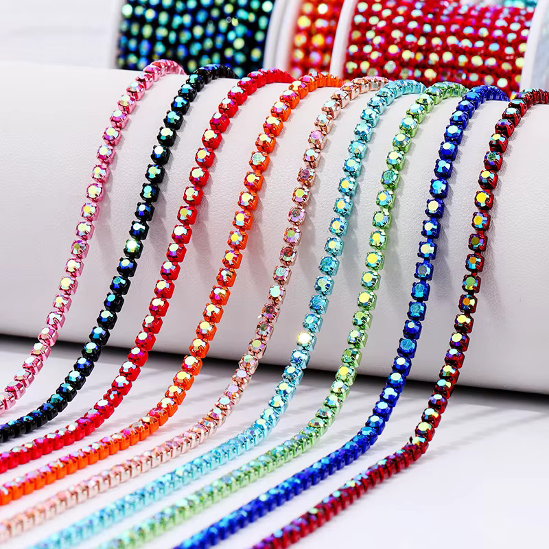 DUCRYSTAL Strass-Klauenkette, Mehrfarbig - Bild 3