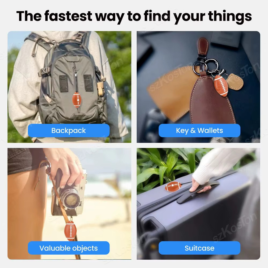 JSPTEC Smart Tag Bluetooth GPS-Tracker kompatibel mit iOS Find My App als Anti-Verlust Finder für Geldbörsen und Schlüssel - Bild 3