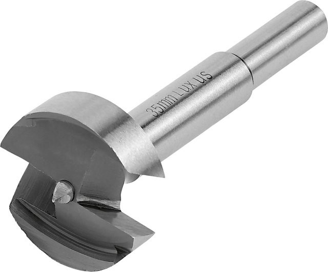 LUX-TOOLS Forstnerbohrer Profi in Silber, Durchmesser: 35 mm - Bild 1