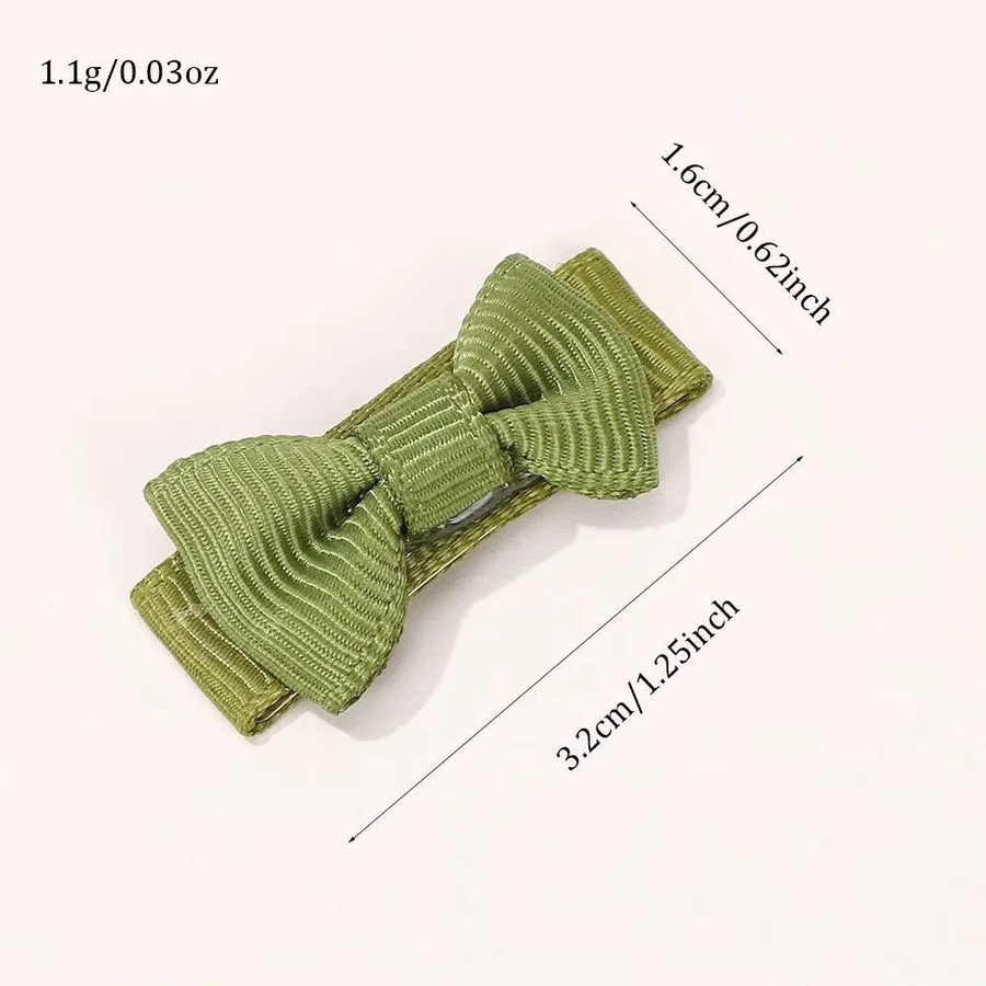 Baby Bows Mini-Haarspangen mit Schleifen, 40 Stück, Kinder - Bild 2