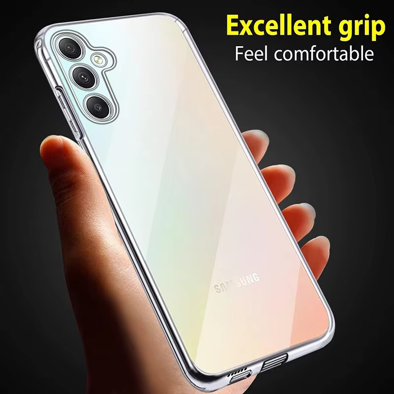 Transparente 360 Grad Schutzhülle aus Hybrid-Silikon für Samsung Galaxy S20, S20 Ultra, S20 FE, Note 20, Note 10 Plus, A55, A35, A25, A15, A05, A05S - Bild 4