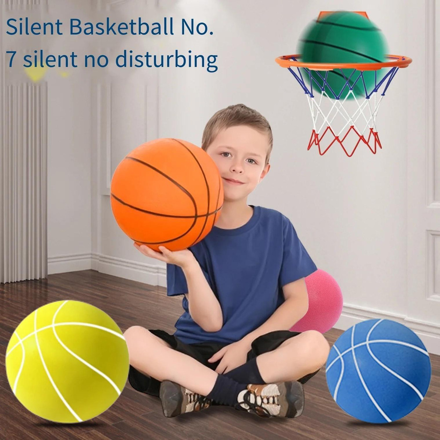Fashnics Basketball Kinder Indoor Trainingsball, Bunt / Mehrfarbig - Bild 1