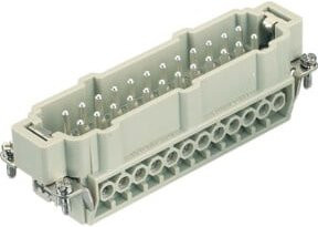 Harting HAN 24E-STI-S Schraubanschluss in Grau aus Kunststoff - Bild 1