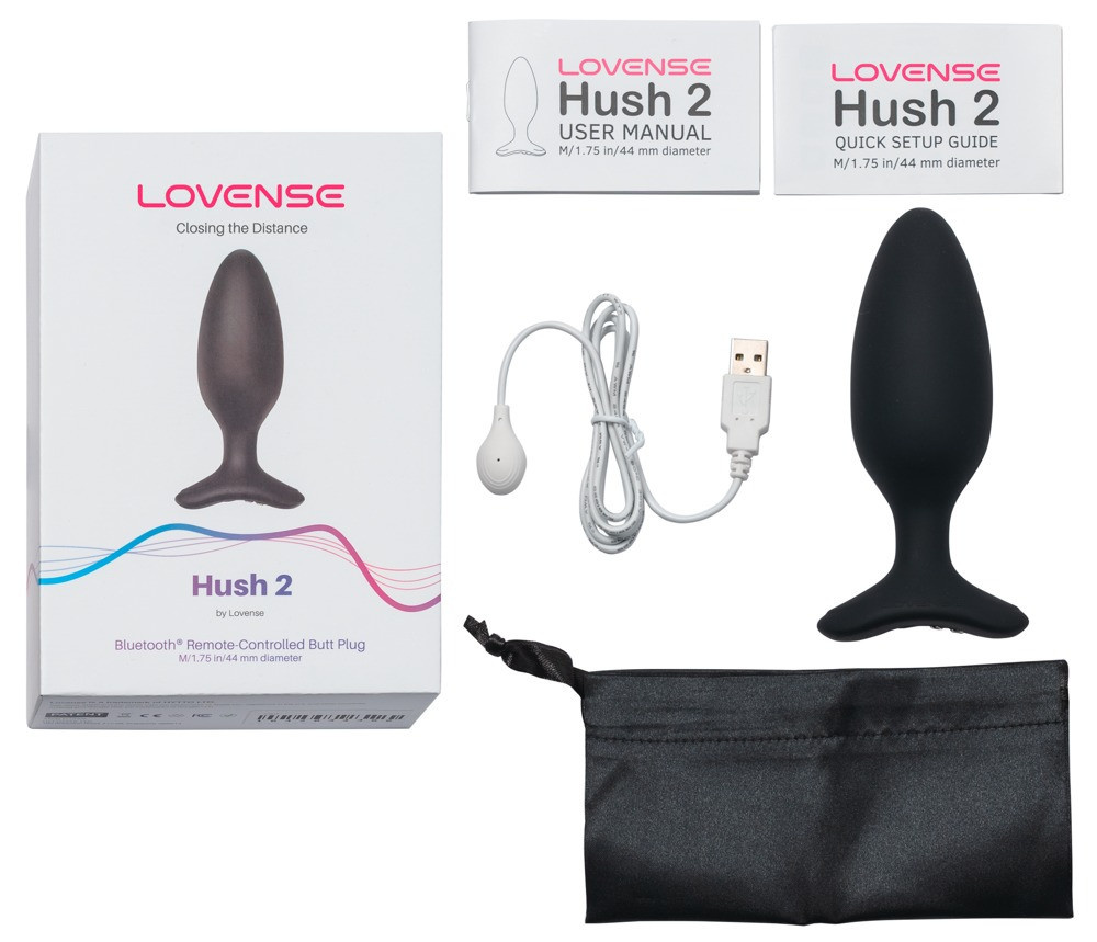 Lovense Hush 2 Analvibrator in Schwarz mit App-Steuerung - Bild 5
