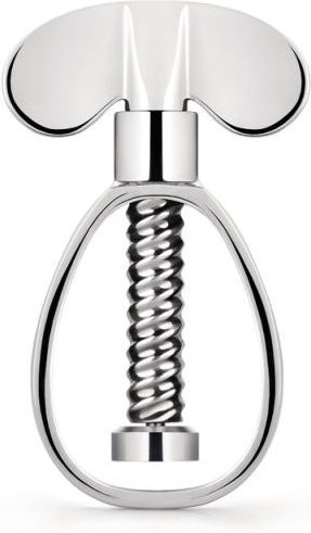 Alessi Nussknacker Farfalla in Silber, L: 6,1 cm, B: 1,8 cm, H: 10 cm - Bild 1
