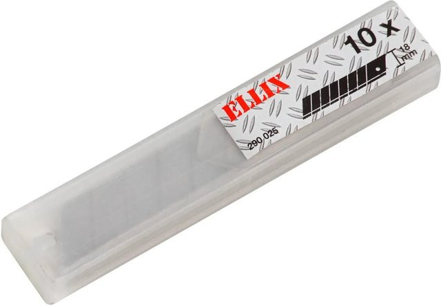 Ellix Ersatzklingen aus Carbonstahl, 18 mm, 10 Stück - Bild 1