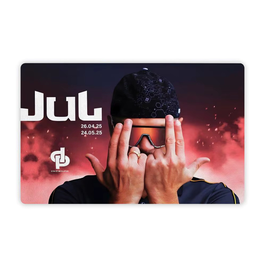 Singer J-Jul Fußmatte aus weichem Flanell in Schwarz und Mehrfarbig, rutschfester Teppich mit grafischem Design für dein Wohnzimmer, B/T: 60 x 40 cm - Bild 3