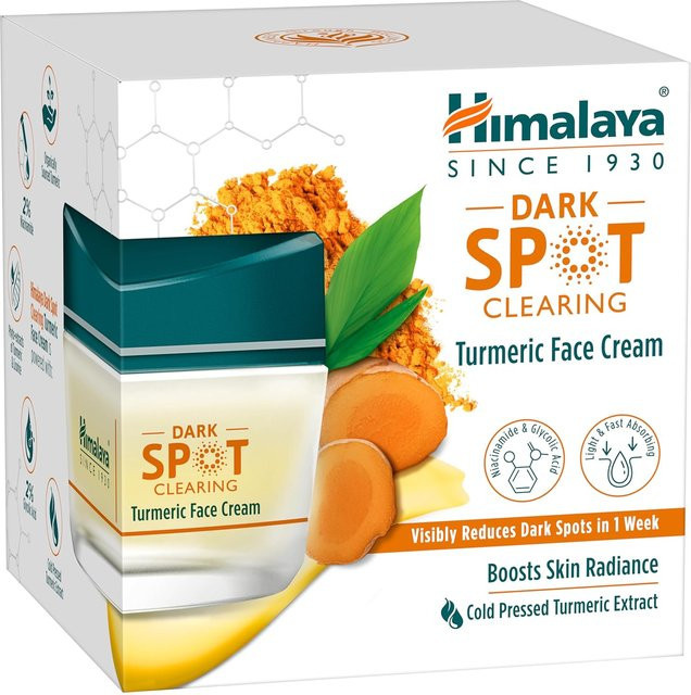 Himalaya Aufhellende Kurkuma-Gesichtscreme mit Niacinamid, 50 g - Bild 1
