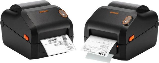 BIXOLON XD3-40d Thermodirekt-Etikettendrucker in Schwarz mit USB und LAN, 203 dpi, für Rollen bis 11,8 cm Breite - Bild 1