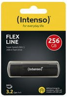 Intenso Flex Line USB-Stick 256 GB Schwarz mit USB-A und USB-C (USB 3.2 Gen 1) - Bild 1