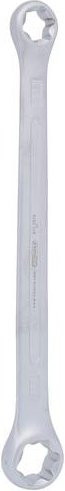 KS Tools Doppel-Ringschlüssel E16xE22 aus Chrom-Vanadium in Silber - Bild 1