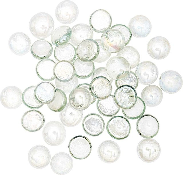 idee. Creativmarkt Glasnuggets Transparent Irisierend 700g - Bild 1