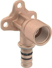 Geberit Anschlusswinkel Mepla 90 Grad aus Rotguss mit d= 26mm und Rp 3/4 - Bild 1