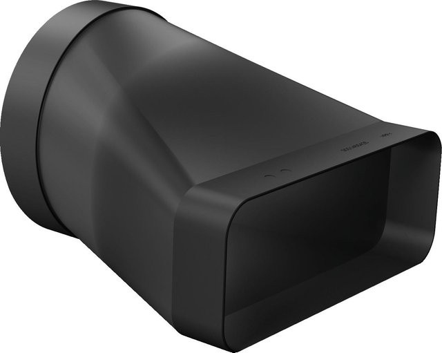 Bosch Adapterrohrstück HEZ9VDSI0 in Schwarz, Durchmesser: 150 mm, rund-flach - Bild 1