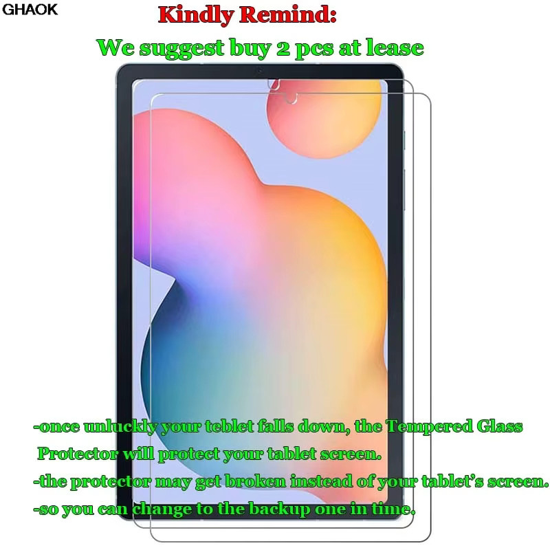 Samsung Galaxy Tab Displayschutzfolie aus gehärtetem Glas 9H 2.5D Premium Transparent für S11 S10 S9 S8 S7 FE Plus Ultra S6 Lite S5e S4 S3 S2 - Bild 4