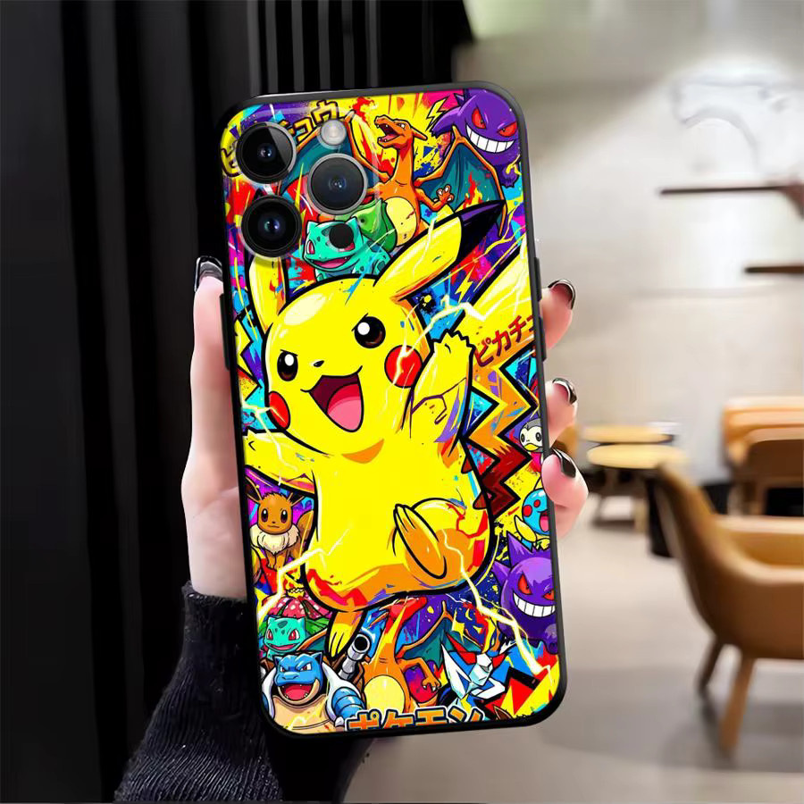 Anime Pokemon Handyhülle für Apple iPhone Modelle in Multicolour - Bild 2