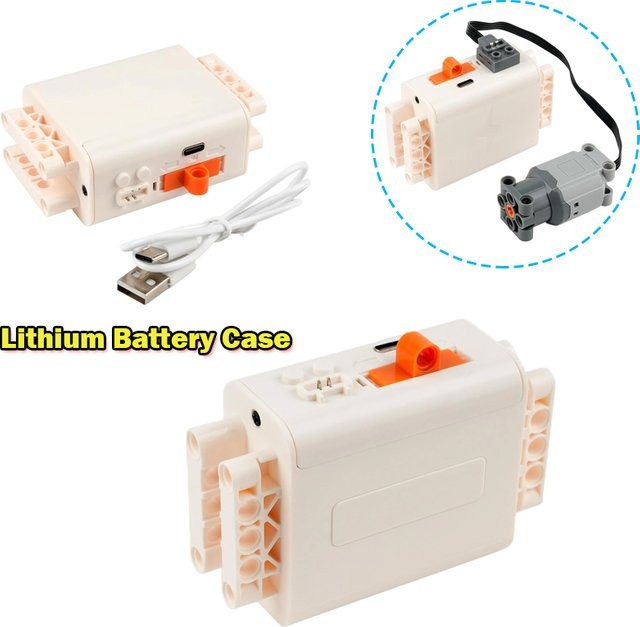 Wishiot Wiederaufladbare Lithium-Batterie Box 8883 in Weiß für RC-Modellbau und Bausteine Zubehör - Bild 1