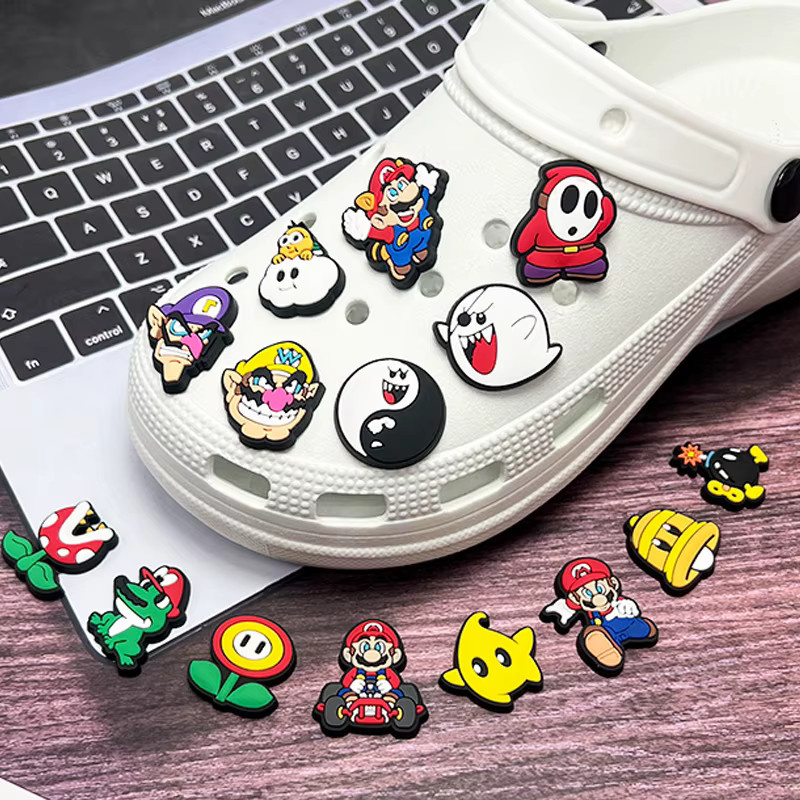 Potdemiel Schuh-Charms Jumping Brothers Game Series, PVC, Kinder - Bild 3