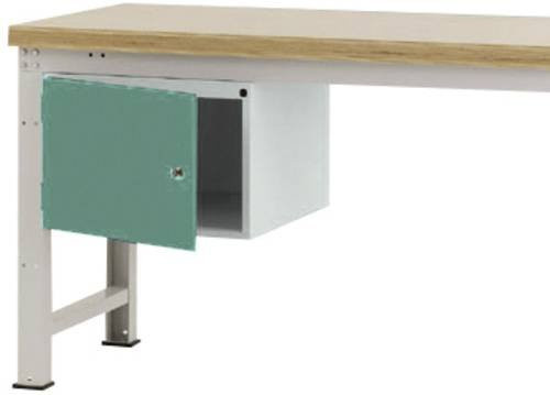 Manuflex Gehäuse-Unterbau PROFI ZB4732.0001 in Stahl, Nutzhöhe: 30 cm, mit 1 Tür rechts angeschlagen und Einlegeboden - Bild 1