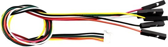 Hi-Link 5 Stück 5Pin Dupont Jumper Wire 1,27 mm Pitch 20 cm Breadboard-Kabel für LD2410, Mehrfarbig - Bild 1