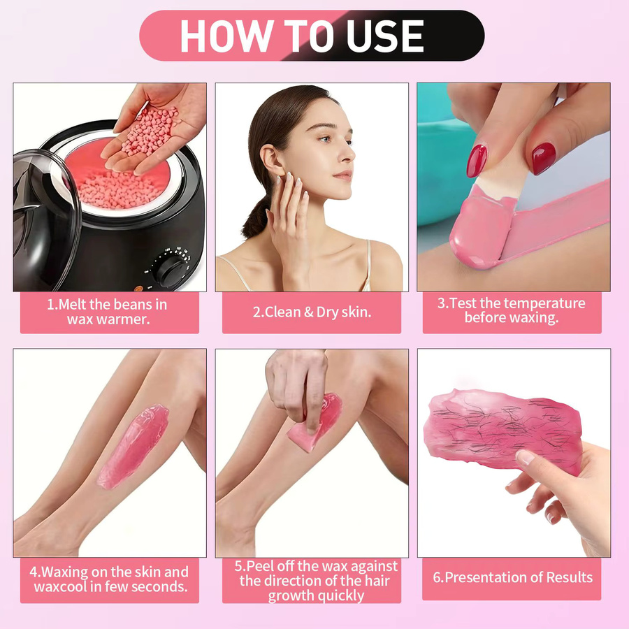 Viilife Hartwachsbohnen, 100g, Unisex, Pink - Bild 4