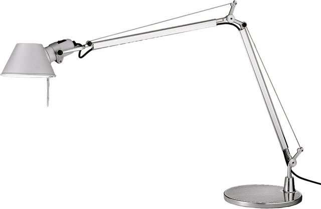 Artemide Tolomeo Tavolo Tischleuchte aus Aluminium in Silber für Home Office und zum Lesen - Bild 1