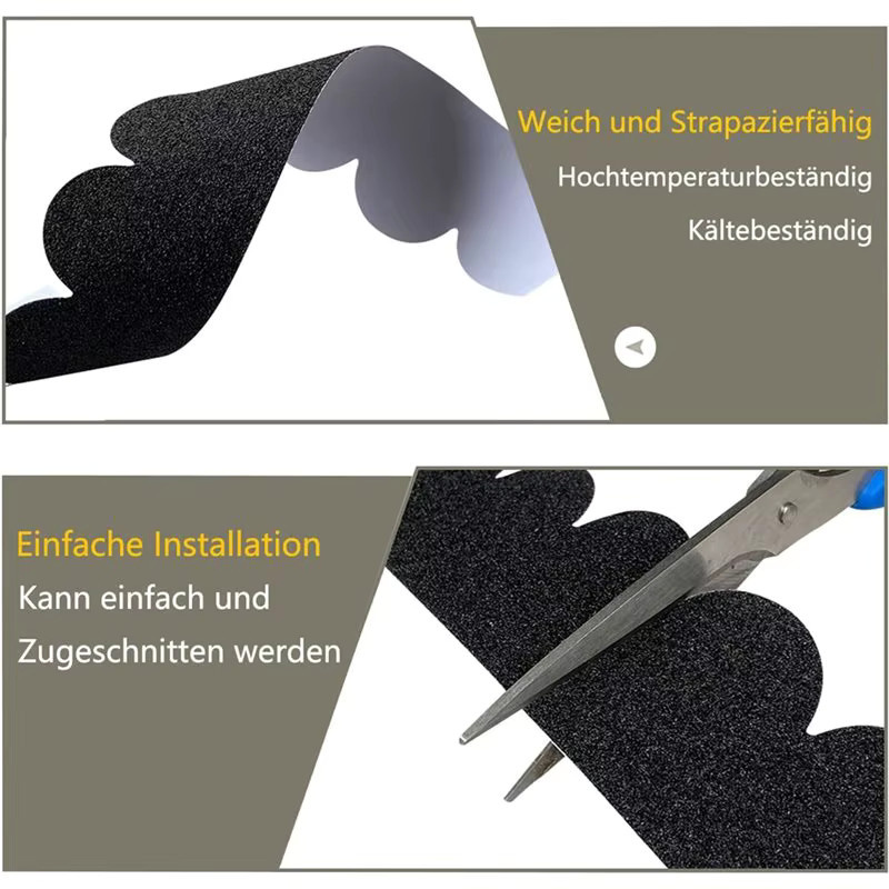 A74E Selbstklebende Dachfilz-Schindeln für Vogelhäuschen, 53er-Pack, Schwarz - Bild 3
