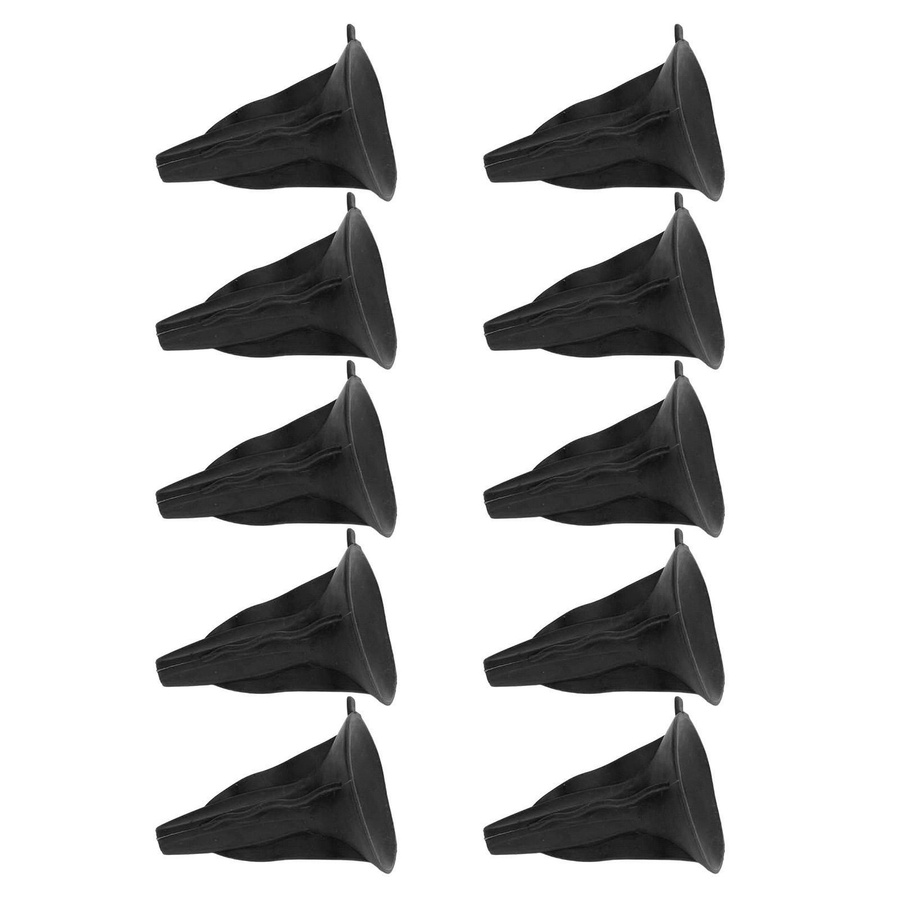 Neoglint Pfeilspitzen Saugnapf Gummi Schwarz Orange 10-teiliges Set - Bild 3