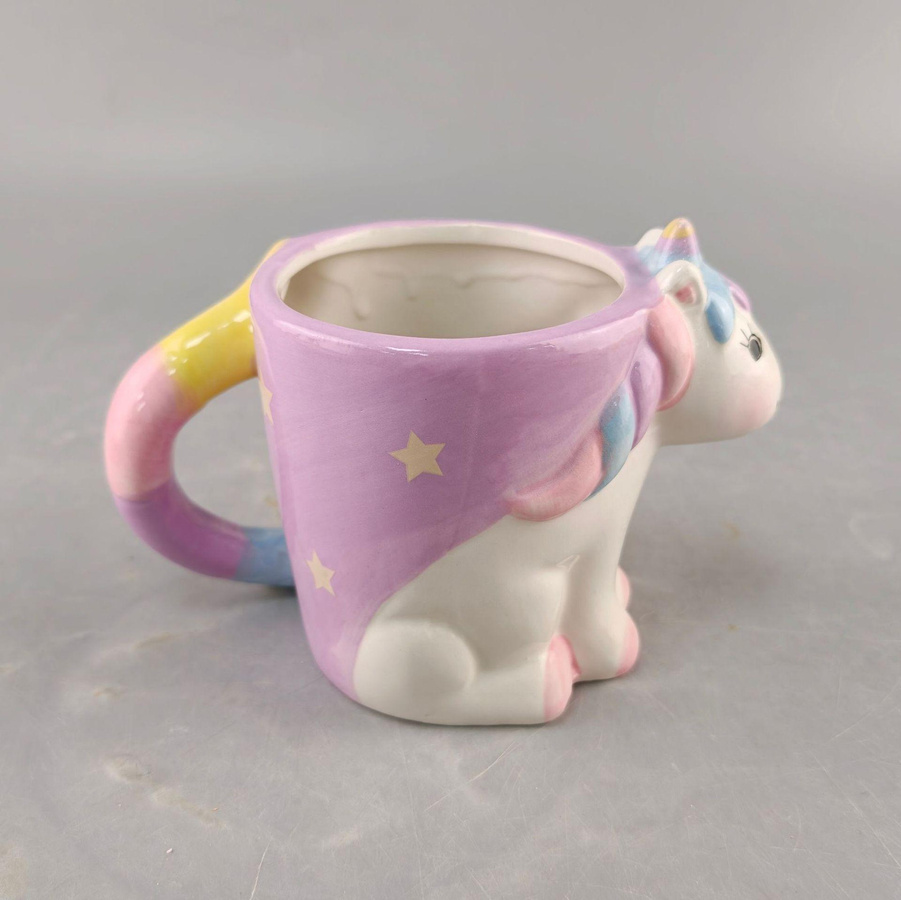 WJG Pretty B Einhorn-Tasse aus Keramik in Multicolour, 301-400ml - Bild 1