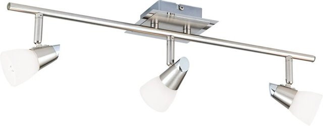 Orion Leuchten Strahler Max modern in Satin Weiß mit 3 x G9 Fassungen, dimmbar und verstellbar - Bild 1