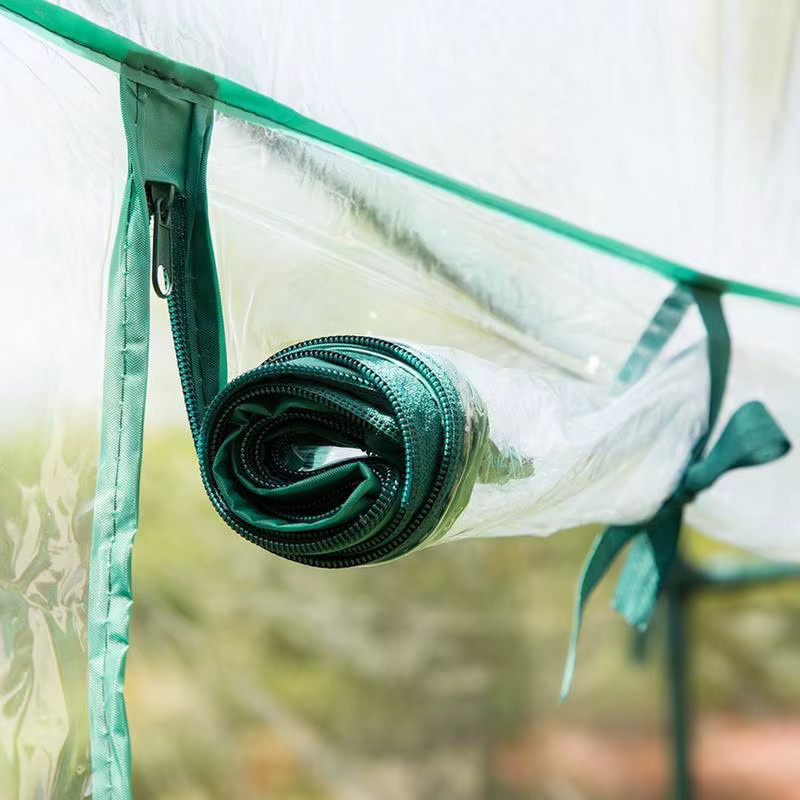 Wasserdichte und UV-beständige Gewächshaus-Pflanzenabdeckung aus transparentem Polyester für deinen Gemüsegarten, B/T: 150 x 100 cm - Bild 3