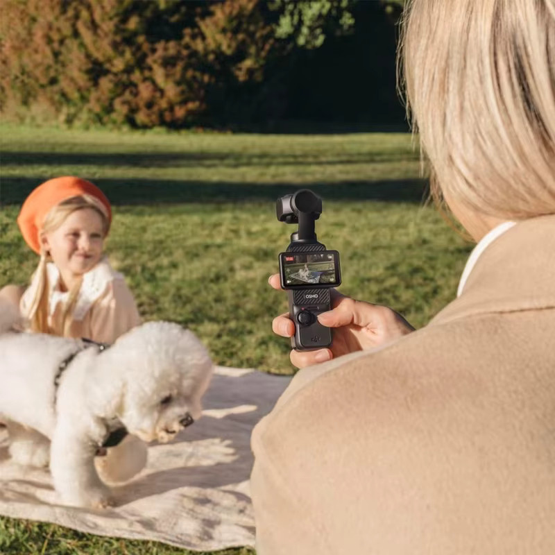 DJI Osmo Pocket 3 Action Camera mit 1-Zoll-Sensor, 4K/120fps und 2-Zoll drehbarem Touchscreen in Schwarz - Bild 4