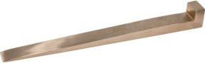 KS Tools BRONZEplus Nasenkeil aus Messing in Gold, B/T/H: 34,0 x 4,0 x 3,0 cm - Bild 1