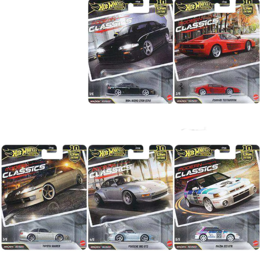 Hot Wheels Modern Classics, Druckguss-Auto, 1:64 Maßstab, 5er-Pack - Bild 3