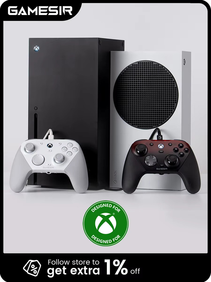 GameSir G7 Pro Xbox Series X S Controller mit Hall-Effekt für Xbox, PC und Android via Bluetooth oder Kabelgebunden inklusive Ladestation - Bild 6