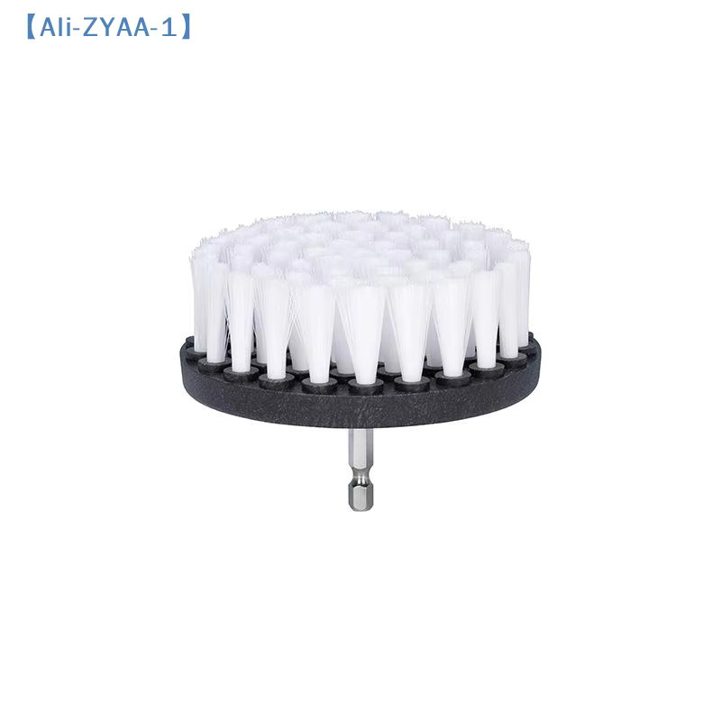JETTING Bohrbürstenaufsatz 4 Zoll in Weiß zur Reinigung von Teppichen, Leder, Polstern, Glas und Autoreifen - Bild 3