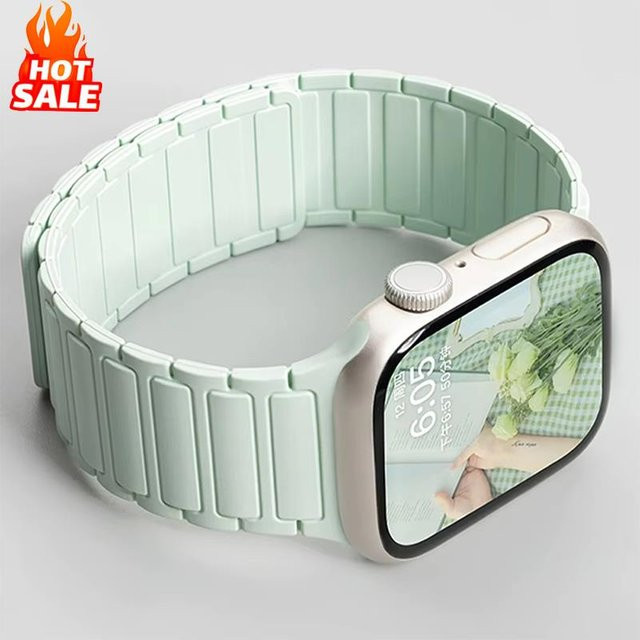 Cor Gliederarmband Magnetisch, Weiß, Unisex, für Apple Watch - Bild 1