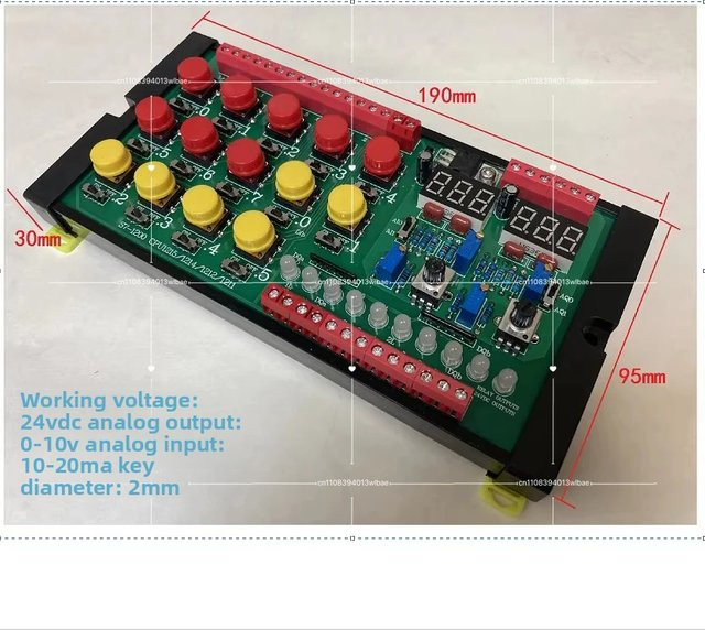 Debugging-Simulationsboard für Siemens S7-1200 PLC/CPU 1211C 1212C 1214C 1215C in Multicolour - Bild 1
