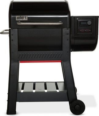 Weber Ablage SMOQUE für Pelletgrill, schwarz, B: 72,5 cm, T: 46,5 cm, H: 9,5 cm - Bild 1