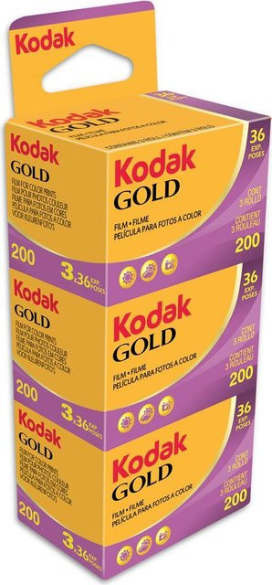 Kodak Gold 200 Farbfilm, 36 Schüsse, Gelb - Bild 1
