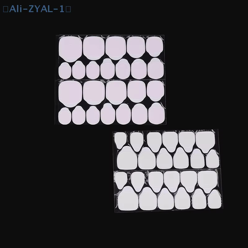 ZYAL-1 Nagelklebeaufkleber doppelseitig, transparent, 240 Stück - Bild 2