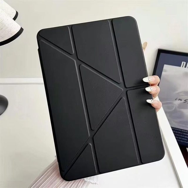 Samsung Tablet Flip Hülle für Galaxy Tab A9, S9 FE, S6 Lite und S7 S8 Plus in Schwarz - Bild 1