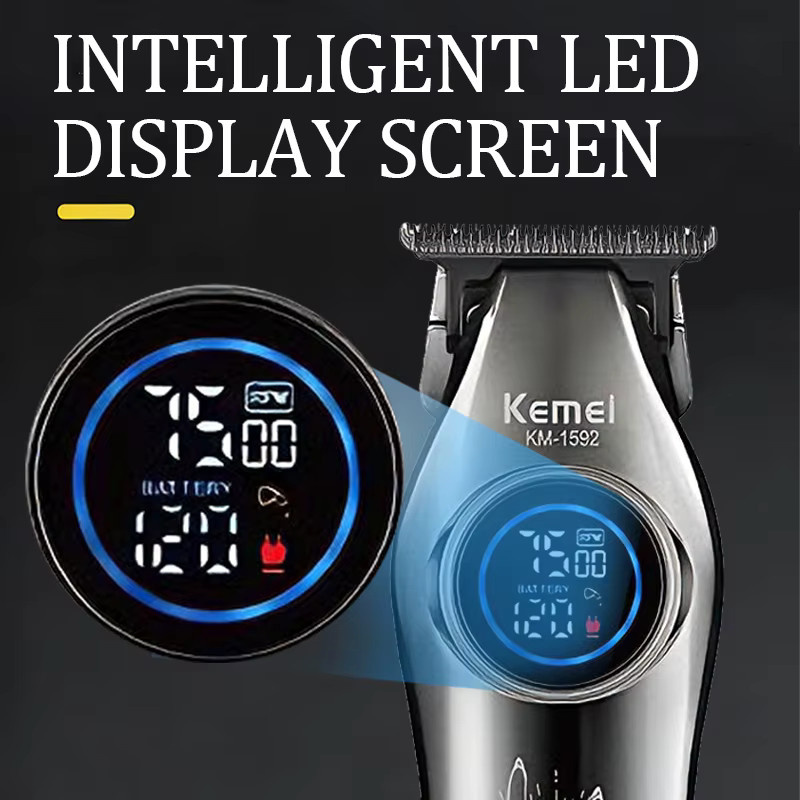 Kemei KM-1592 Elektrische Haarschneidemaschine für Herren - Bild 3