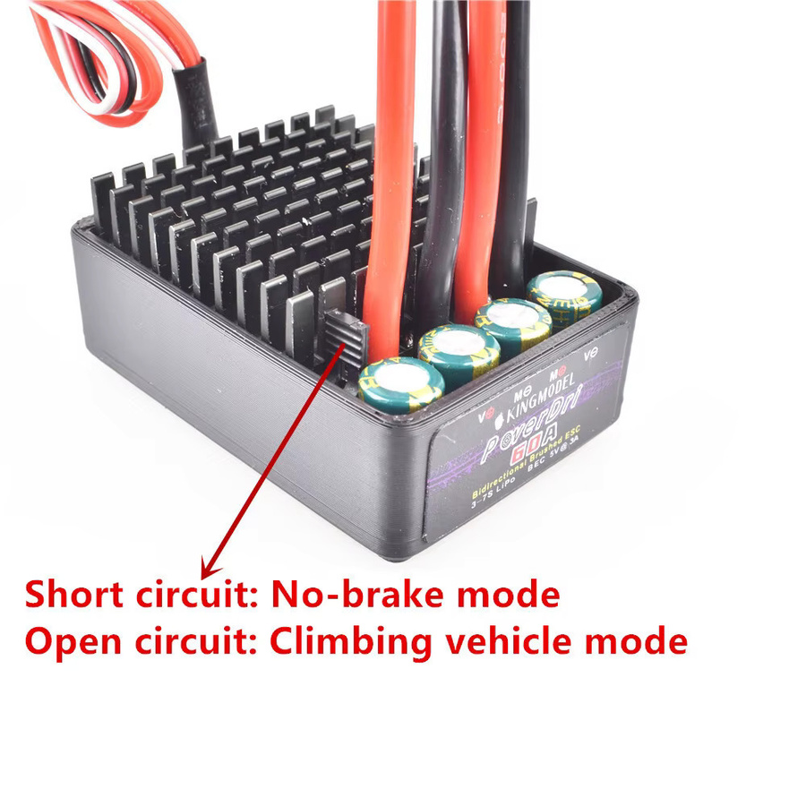 KINGMODEL Bidirektionale Bürste ESC, Elektrischer Geschwindigkeitscontroller - Bild 3