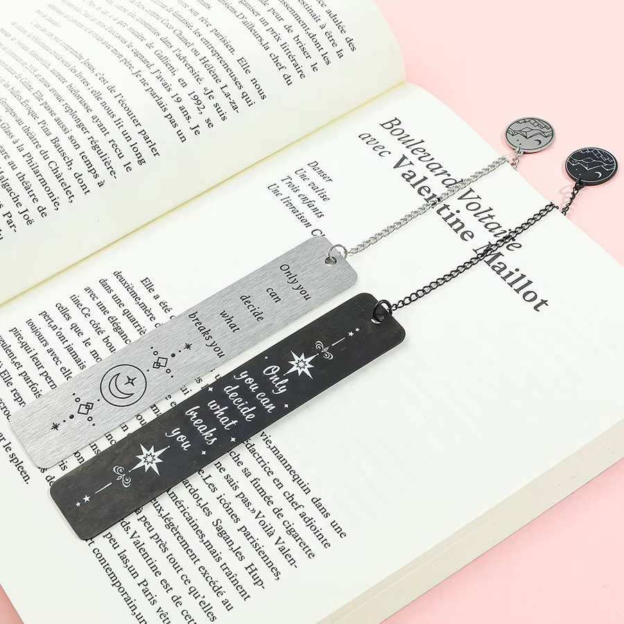 Metall-Lesezeichen Acotar für Frauen und Anime-Fans - Bild 1
