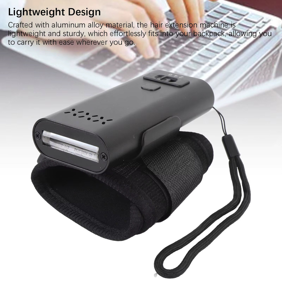 Qiilu LED-Haarverlängerungslicht, 395 nm, 6 W, 3000 mAh, Unisex - Bild 5