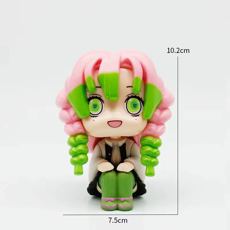 Bandai Demon Slayer Mitsuri Kanroji & Sanemi Shinazugawa Q-Version, Anime-Figuren-Set - Bild 2